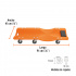 Truper Cama de Plástico 100903, 36", Naranja - Imagen adicional 2