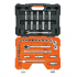 Truper Juego de Dados con Matraca 102249, 1/2", Cromado, 36 Piezas