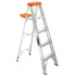 Escalera Plegable Truper 10264, Aluminio, 1.5 Metros, 4 Peldaños, hasta 175kg