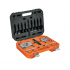 Truper Caja de Herramientas JGO-EB13, 8 Compartimentos, Negro/Naranja