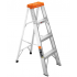 Escalera Plegable Truper EST-23, Aluminio, 2.4 Metros, 3 Peldaños, hasta 175kg
