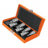 Truper Juego de Dados JPH-1/2X7PH, 1/2", Cromado, 7 Piezas