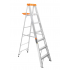 Escalera Plegable Truper 16744, Aluminio, 2 Metros, 6 Peldaños, hasta 175kg  1