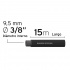Truper Manguera de Hule MAN-AP-15-3/8, 300PSI, 3/8", 15 Metros - Imagen adicional 1