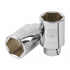 Truper Juego de Dados 19349, 3/4", Cromado, 2 Piezas