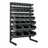 Truper Rack Organizador 56014, 64 Compartimentos, Negro  1