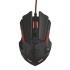 Mouse Gamer Trust Óptico GXT 148 Orna, Alámbrico, USB, 3200DPI, Negro/Rojo  1