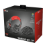 Trust Kit de Audífonos Gamer GXT 784, Alámbrico, 1 Metro, 3.5mm, Negro/Rojo - incluye Mouse  1