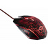 Mouse Gamer Trust Óptico GXT 105 Izza, Alámbrico, USB, 2400DPI, Negro/Rojo  3
