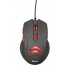 Mouse Gamer Trust Óptico Ziva + Mousepad, Alámbrico, USB, 3000DPI, Negro/Rojo  2