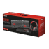 Kit Gamer de Teclado y Mouse Trust incluye Teclado + Mouse + Audifonos + Mousepad, Alámbrico, USB, Negro/Rojo (Español)  2