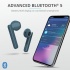 Trust Audífonos Intrauriculares con Micrófono Primo Touch, Inalámbrico, Bluetooth 5.0, Azul  11