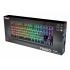 Teclado Gamer Trust GXT 833 Thado TKL LED RGB, Alámbrico, Negro/Plata (Español)  1