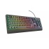 Teclado Gamer Trust Ziva Gaming Rainbow LED RGB, Alámbrico, Negro (Español)  3
