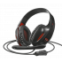 Trust Audífonos Gamer GXT 330 XL, Alámbrico, 1 Metro, 3.5mm Negro/Rojo - Imagen adicional 2