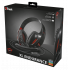 Trust Audífonos Gamer GXT 330 XL, Alámbrico, 1 Metro, 3.5mm Negro/Rojo - Imagen adicional 5