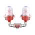 TWR Lámpara de Obstrucción de Doble LED  Roja, Luz Fija Tipo L-810, 120 - 240V  1