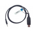 TXPRO Cable Programador para Radio, USB, 1 Metro, Negro, para Vertex VX-5R/FT-60R/VX-300/VX-400/VX-410/VX-180  1
