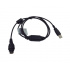 txPRO Cable Programador de Radio, USB A, Negro, para HYT MD780/G/MD650/MD950  1