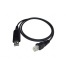 txPRO Cable USB Macho, 1 Metro, Negro, para Vertex VX-2100/VX-2200  1