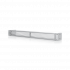 Ubiquiti Networks Panel Ciego Vented para Rack 1U, Acero al Carbono