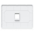 Ubiquiti Networks Placa para Pared UACC-WP-KEYSTONE-H-1P, 1 Puerto, 4 Piezas, Blanco - Imagen adicional 5