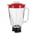 Ufesa Licuadora RB-5288, 1.5 Litros, 500W, Rojo/Blanco  4