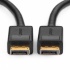 Ugreen Cable 10212 DisplayPort 1.2 Macho - DisplayPort 1.2 Macho, 4K, 144Hz, 3 Metros, Negro  1