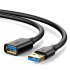 Ugreen Cable USB A Macho - USB A Hembra, 2 Metros, Negro  1