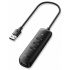 Ugreen Hub USB-A, 4x USB 3.0, 5000Mbps, Negro  1