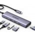 Ugreen Hub USB-C, 3x USB 3.0, 1x USB-C PD, 1x HDMI, 5 Gbit/s, Gris  1