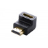 Ugreen Adaptador HDMI 90° HDMI Macho - HDMI Hembra, Negro  2
