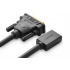 Ugreen Adaptador HDMI de Alta Velocidad HDMI Hembra - DVI-D Macho, Negro  2