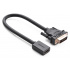 Ugreen Adaptador HDMI de Alta Velocidad HDMI Hembra - DVI-D Macho, Negro  1