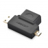 Ugreen Adaptador Micro/Mini HDMI Macho - HDMI Hembra, 4K, 30Hz, Negro  3