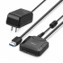 Ugreen Cable SATA Macho - USB 3.0 Macho, 50cm, Negro  1