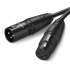 Ugreen Cable Extensión para Micrófono XLR Macho - XLR Hembra, 10 Metros, Negro  1