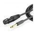 Ugreen Cable para Micrófono 6.35mm Macho - XLR Hembra, 5 Metros, Negro  1