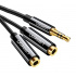 Ugreen Adaptador de Audio 3.5mm Macho - 3.5mm Hembra  1