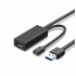 Ugreen Cable Extensión USB 3.2 Macho - USB 3.0/Micro-USB Hembra, 5 Metros, Negro  1
