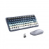 Kit de Teclado y Mouse Ugreen 25179, Alámbrico/Inalámbrico, USB, Azul, Español  1