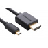 Ugreen Cable HDMI Macho - Micro HDMI Macho, 1080p, 2 Metros, Negro  1