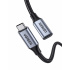 Ugreen Cable USB-C Macho - USB-C Hembra, 1 Metro, Gris  1