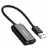 Ugreen Adaptador de Audio USB - 2x 3.5mm, Negro  1