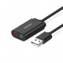 Ugreen Adaptador de Audio USB - 2x 3.5mm, Negro  2