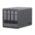 Ugreen NASync DXP4800 Plus NAS, 4 Bahías Intel Pentium Gold 8505, 8GB RAM, SATA, máx 96TB ― No Incluye Disco  1