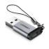 Ugreen Adaptador USB C Hembra - USB A 3.0 Macho, Gris  1