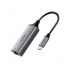 Ugreen Adaptador USB C Macho - RJ-45 Hembra, Negro/Gris  1