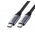 Ugreen Cable USB C Macho - USB C Macho, 1.5 Metros, Negro