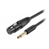 Ugreen Cable AUX 6.3mm Macho - XLR Hembra, 2 Metros, Negro  1